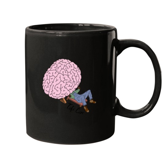 Discover Mental Health Take Care Mugs