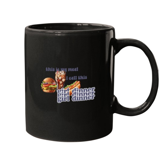 Discover This Is My Meal: Girl Dinner Mugs