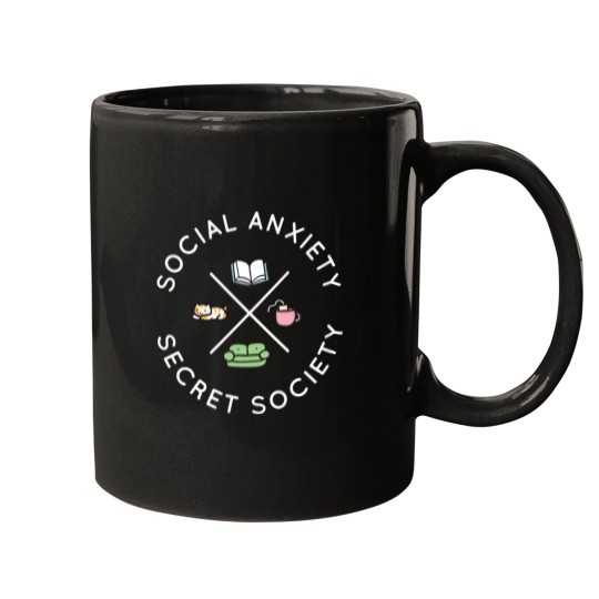 Discover Social anxietys Secret Society Mugs