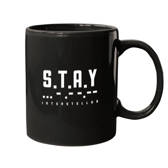Discover Sss.T.A.Y Interstellar Morse Code Mugs