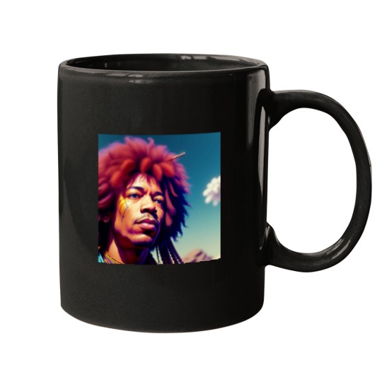 Discover Jimi Guitar Hero Mugs