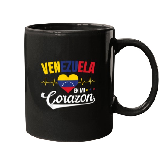 Discover Venezuela En Mi Corazon Souvenirs For Your Nativ Mugs