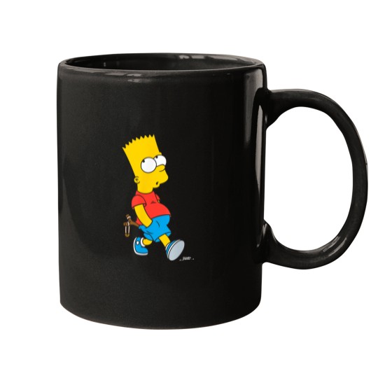 Discover The Simpsons Bart Simpson With Slingshot Mugs