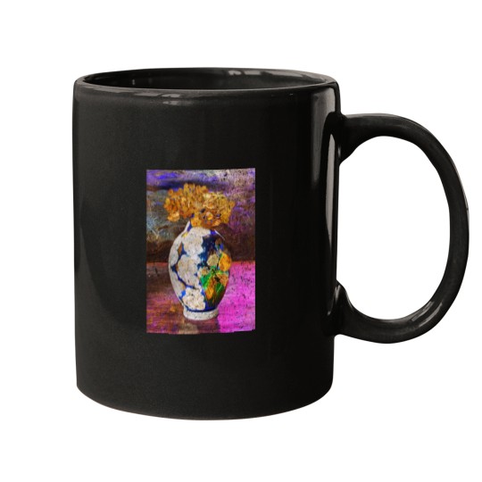 Discover the flowers of gold Mugs