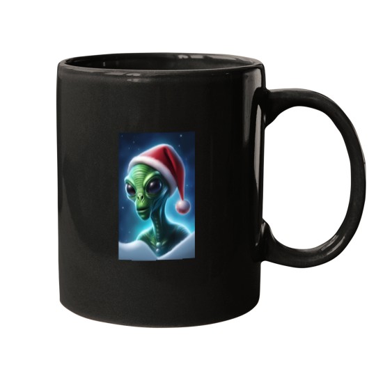 Discover Alien Santa Claus Mugs
