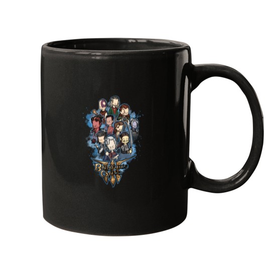 Discover Baldurs gate full party Mugs