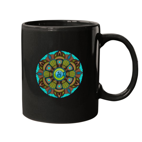 Discover String Cheese Incident Colorado Love Flower of Life Sacred Geometry Mandala Mugs