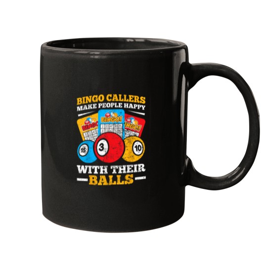 Discover Bingo Caller Design Mugs