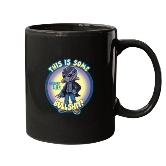 Discover Alien Resident This Is Some Bullsht Perfect Xmas Gift Fan Mugs
