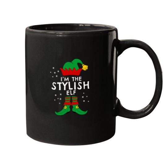 Discover I'M The Stylish Elf Family Matching Christmas 2020 Mugs