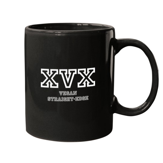 Discover XVX VEGAN STRAIGHT EDGE Mugs