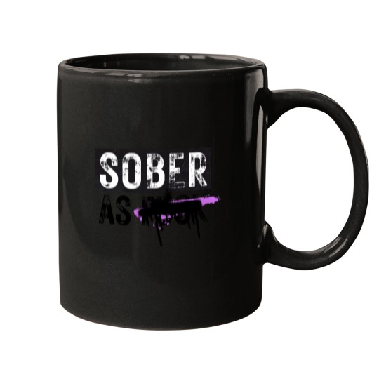 Discover Sober As FCK SAF Clothing Mugs