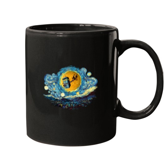 Discover 4Th Doctor Supermoon Starry Night Mugs