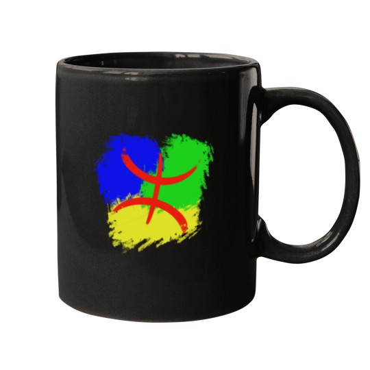 Discover Berber Flag, Amazigh Flag Mugs