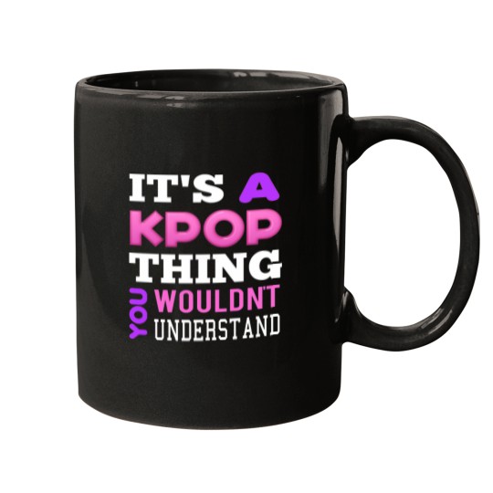 Discover A KPOP THING - BLACK Mugs