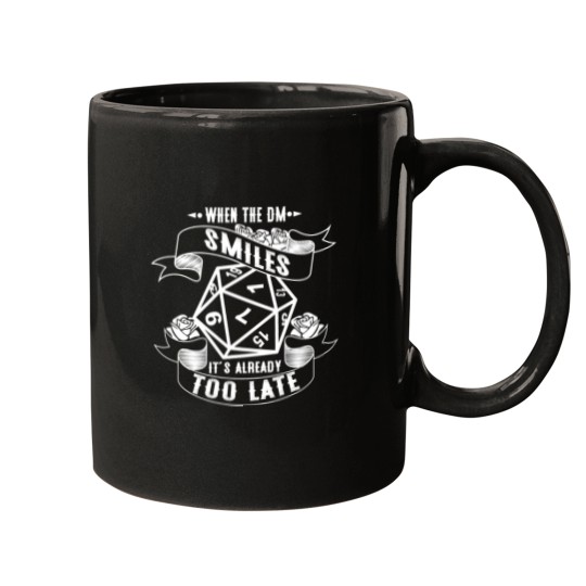 Discover When The DM Smiles  .png Mugs