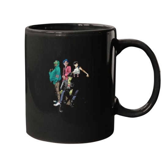 Discover Gorillaz Member Mug: Demon Days & Lyric Design