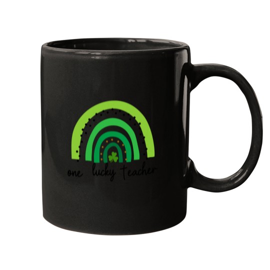 Discover One Lucky Shamrock Teacher St Patricks Day Appreciation Mugs