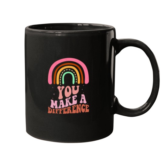 Discover You Make A Difference Mugs