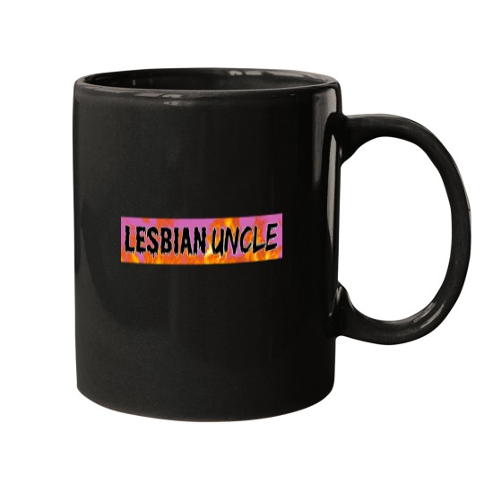 Discover lesbian uncle bumper Mugs