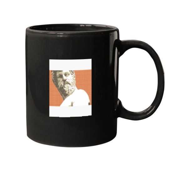 Discover Greek statue 1 - Orange Mugs