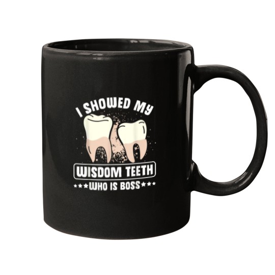 Discover Funny Wisdom Tooth Wisdom Teeth Recovery Mugs