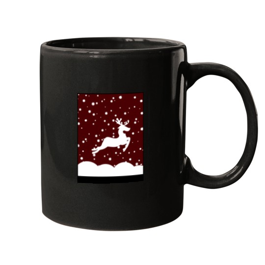 Discover Christmas Pattern Holiday Merry Christmas Ring In The Holidays Mugs