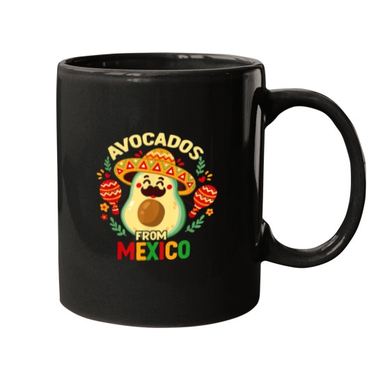 Discover Avocados From Mexico Mexican Day Flag Avocado Co Mugs