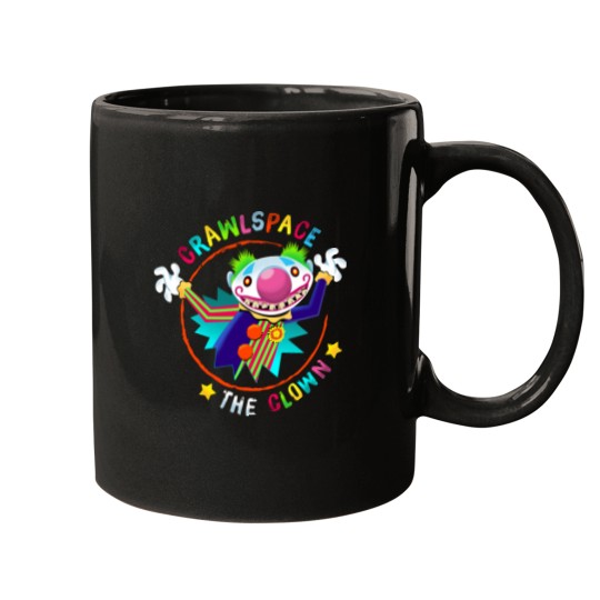 Discover Crawlspace The Clown! Mugs