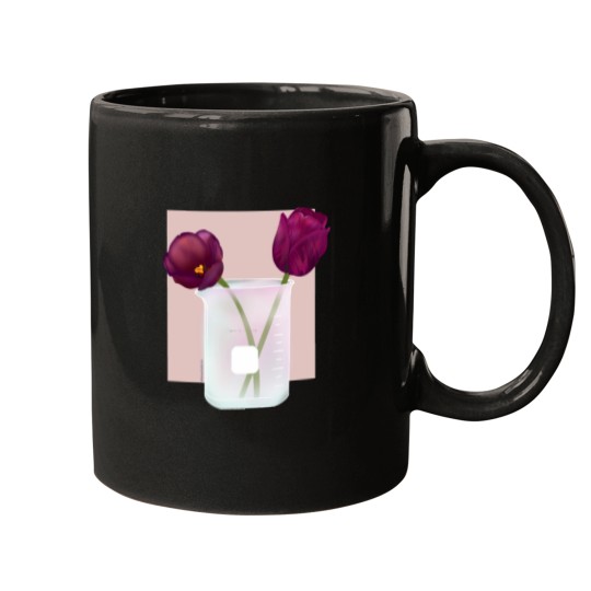 Discover Tulips in Beaker Active Mugs