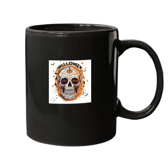 Discover The curse of the skull Sticker.png Mugs