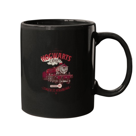 Discover Harry Potter Hogwarts Express London to Hogsmead Mugs