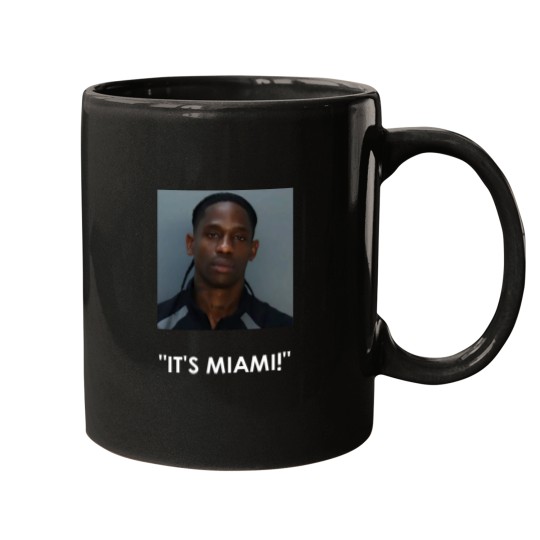 Discover Travis MUGSHOT ITS MIAMI! Premium Mugs