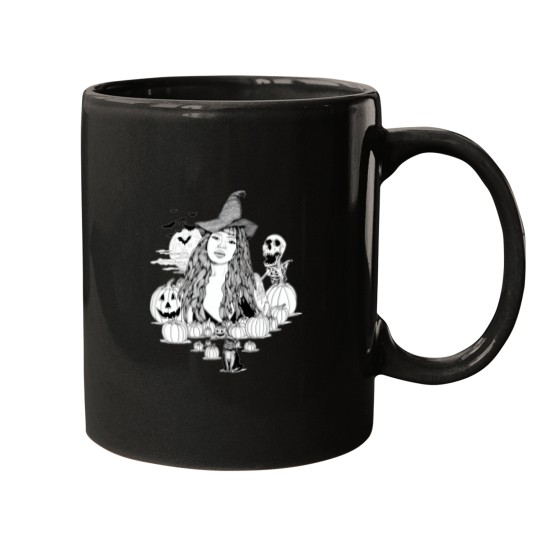 Discover A Pretty Little Witch Mugs