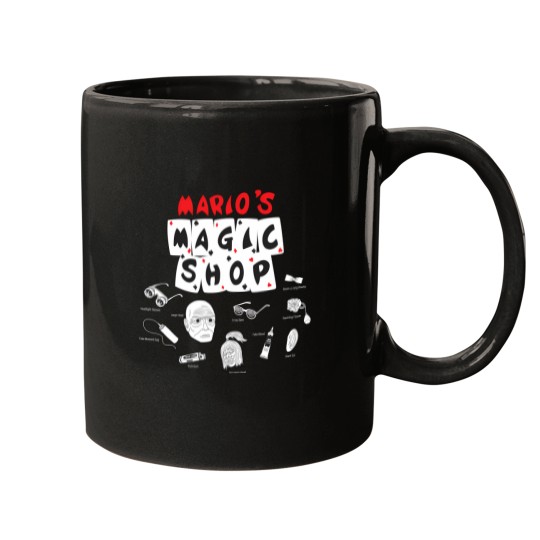 Discover Mario'S Magic Shop - Dark T-Shirt Mugs