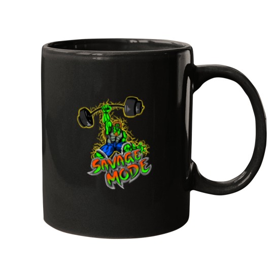 Discover Fitness Gaming T-ShirtBlanka Savage Mode T-Shirt_by RuffClothing_ Mugs
