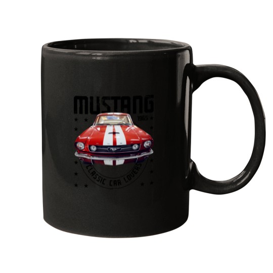 Discover Classic Car Mustang 1965 Mugs