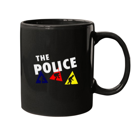 Discover the police synchronicity album new logo Mugs