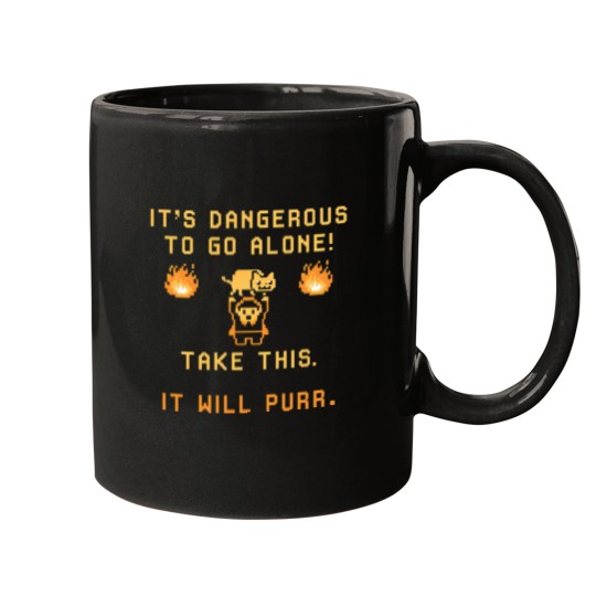 Discover It'S Dangerous To Go Alone Mugs
