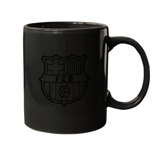 Discover Fc Barcelona Premium Logo Sketch 355 Mugs