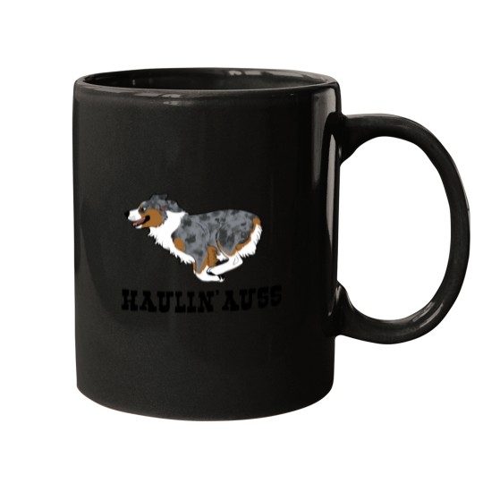 Discover HAULIN AUSS blue merle Mugs