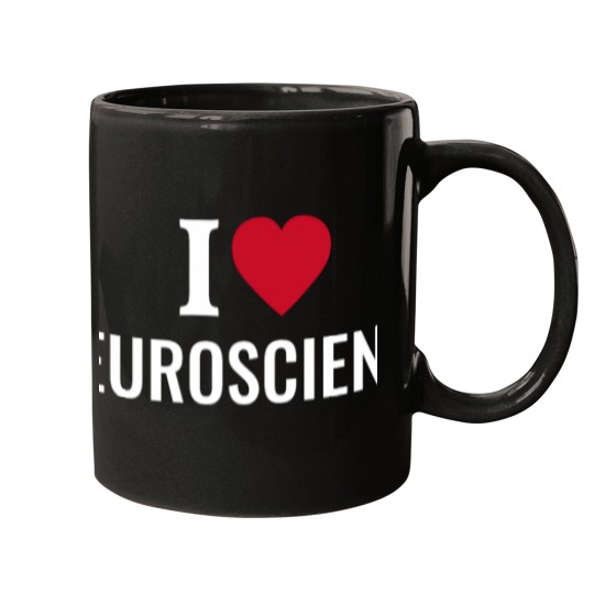 Discover I Love Neuroscience Mugs