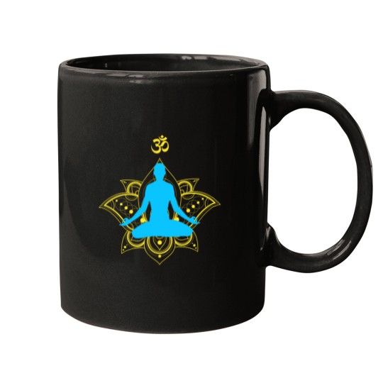 Discover Zen T-ShirtSpirituality Symbol OM Meditation Chakra Zen T-Shirt_by Foxxy Merch_ Mugs
