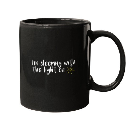 Discover Sleeping With The Light On Mugs