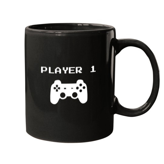 Discover Player 1 Controller Mugs