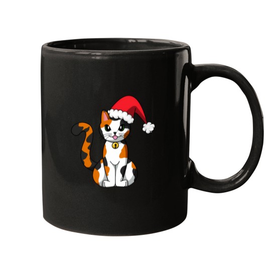 Discover Santa Cat - Calico Mugs