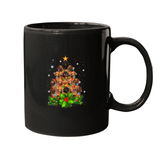 Discover Dachshund Christmas Tree Dachshund Mugs