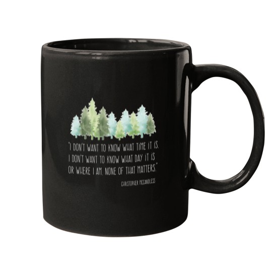 Discover Into the Wild with Christopher McCandless Mugs
