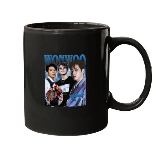Discover Limited Wonwoo Vintage Mugs, Seventeen Mugs