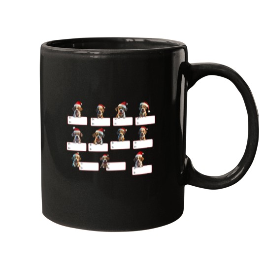 Discover Dachshund Dog Christmas Sticker Labels Mugs